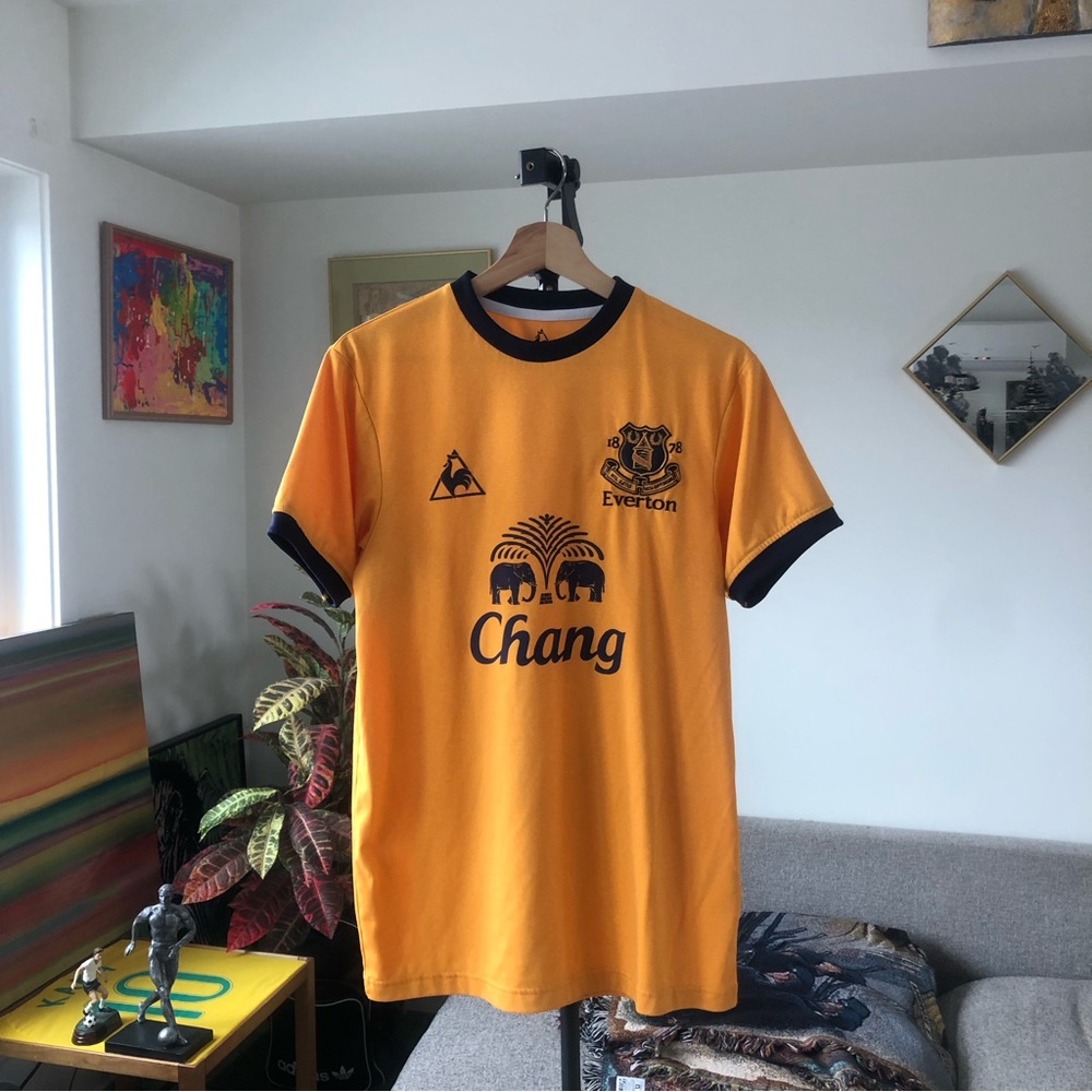 Everton FC 2011/2012 away le coq sportif shirt